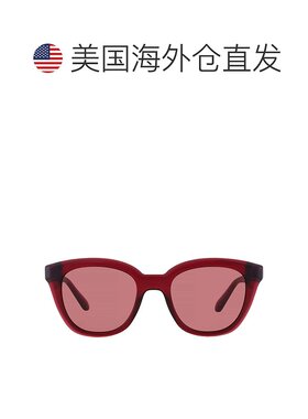 自营Salvatore Ferragamo Red Cat Eye Ladies Sunglasses SF2000