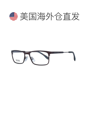 自营Hugo Boss Men Glasses Men's Frame - brown 美国奥莱直发