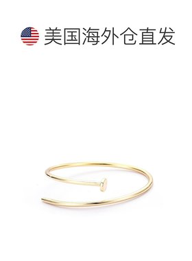 自营adorniaGold Plated Thin Nail Cuff - gold 美国奥莱直发