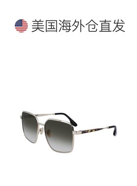 自营Victoria Beckham Metal Women's Sunglasses - yellow 美国