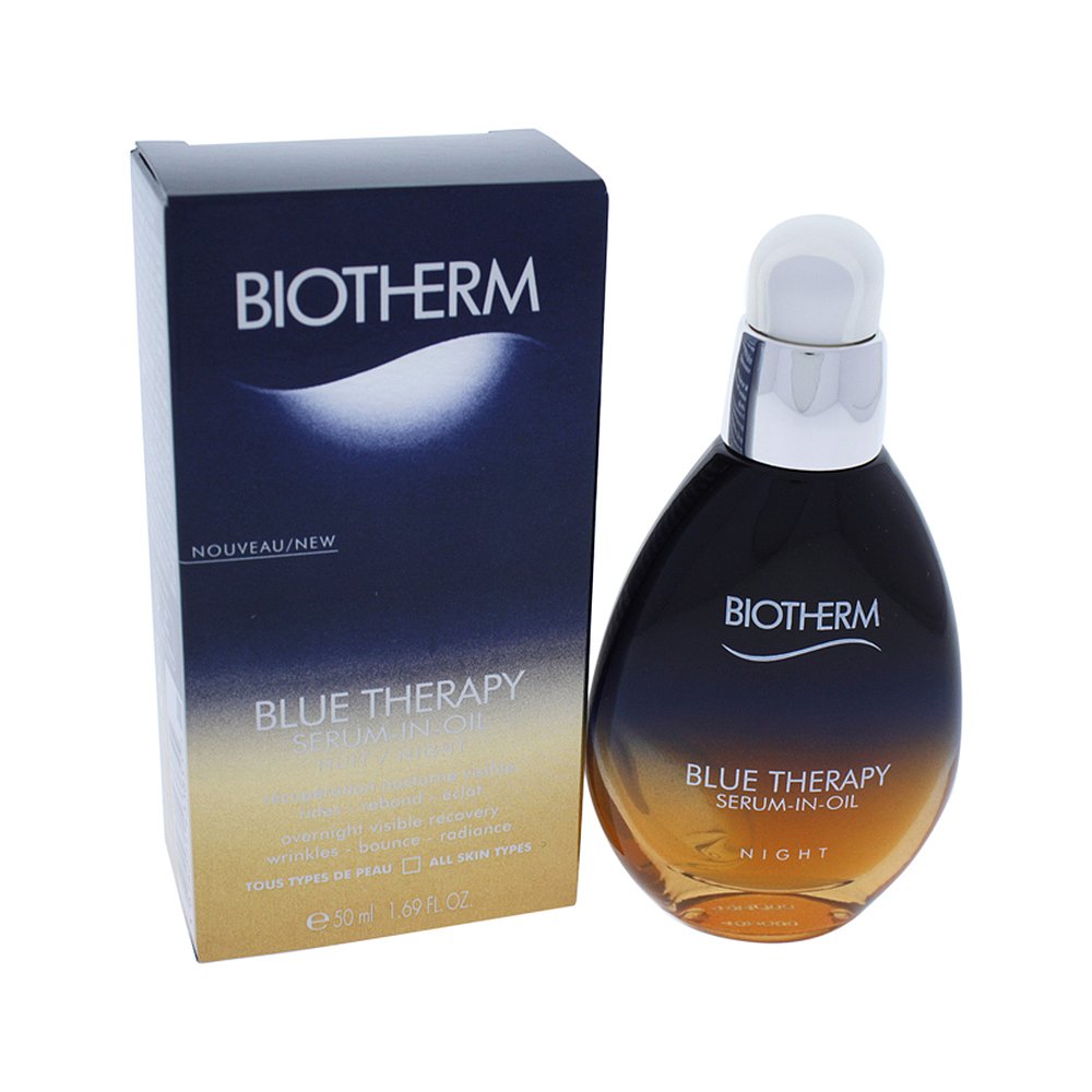 天猫国际美国直购美国直邮Biotherm碧欧泉蓝源夜间精华凝露50ml滋养修护保湿紧致0