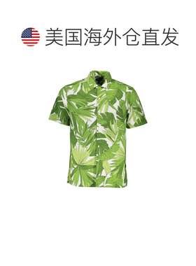 自营Gant Organic Cotton Men Men's Shirt - green 美国奥莱直发