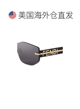 1h可退 【美国直邮】Fendi|Fendigraphy 盾形太阳镜