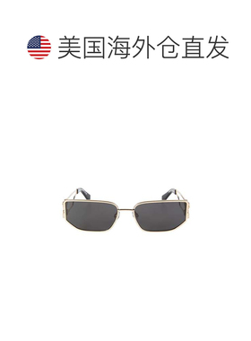 自营off-white金色Allen金属双丝太阳镜-灰色 美国奥莱直发