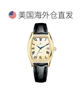 自营Christian Van Sant Women's Gemma Gold Square 34mm - gold