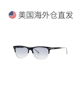 自营tom fordFT0813 03C黑色/水晶/烟雾镜-黑色/水晶 美国奥莱直