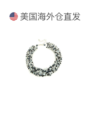 自营 eye candyHarper 个性项链 黑色和白色 多 美国奥莱直发饰品