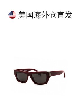 自营Palm Angels Sunglasses Cat Eye Full Rim, Black Frame And