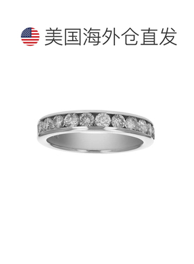 自营 vir jewels1 cttw SI2-I1 14K 金机械镶钻婚戒 - 白色 美国