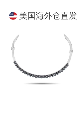 自营 Calvin Klein 环形不锈钢赤铁矿项链 - 多 美国奥莱直发珍珠