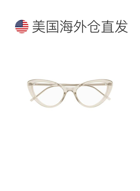 自营saint laurentSl 777 Cat-Eye Sunglasses - white 美国奥莱