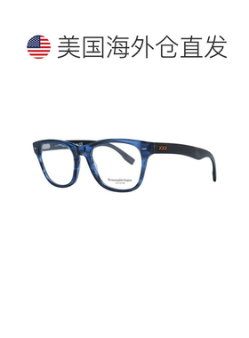 自营Ermenegildo Zegna Plastic Glasses Men's (Frames) - blue