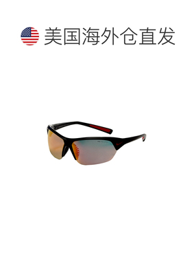 自营Nike Men's 69 mm Black Sunglasses - black 美国奥莱直发