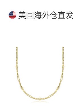 自营Ross-Simons Italian 14kt Yellow Gold Alternating Cable a