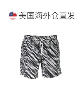 自营Karl Lagerfeld Polyester Men's Swim Men's Boxer - white