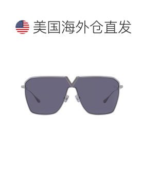 自营Valentino V - GOLDSHIELD Grey Pilot Unisex Sunglasses VL
