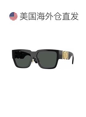 自营versaceVE4483D GB1/87 Black/Dark Grey - black 美国奥莱直