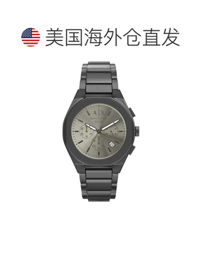 自营Armani Exchange Men's Sync Grey Dial Watch - grey 美国奥