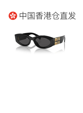 自营MIUMIU缪缪椭圆形logo标识太阳镜带镜盒MU09W/SMU11W