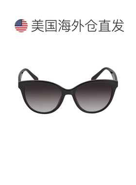 自营Salvatore Ferragamo Grey Gradient Cat Eye Ladies Sunglas