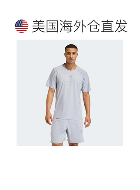 自营Men's adidas Climacool 3D T-Shirt - halo silver 美国奥莱
