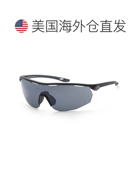 自营Under Armour Men's 99 mm Black Sunglasses - matte black