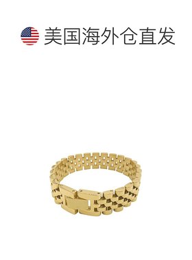 自营 adornia抗锈蚀 14k 镀金表带手链 - 金色 美国奥莱直发