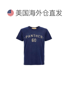 自营Valentino Garavani Men's Panther T-Shirt - blue 美国奥莱