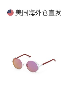 自营Belstaff Titanium 女士太阳镜 - 白色 美国奥莱直发