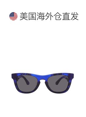 自营Burberry Dark Grey Square Unisex Sunglasses BE4426FF 411