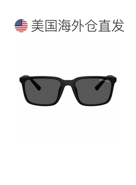 自营Armani Exchange AX 4172SU 807887 57mm男女通用矩形太阳镜