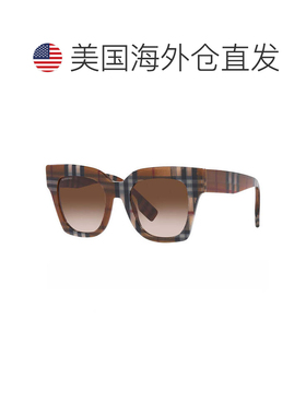 自营burberryBE4364 39428G Black/Grey Gradient - check brown