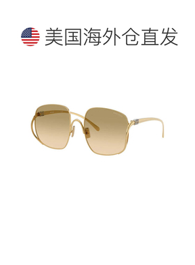 自营miu miuMUA57S 5AK20S金色/棕色渐变-金色 美国奥莱直发
