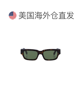 自营retrosuperfutureRoma长方形龟形太阳镜-灰色 美国奥莱直发