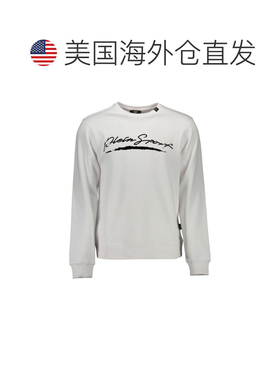 自营Plein Sport Cotton Mens Men's Sweatshirt - white 美国奥