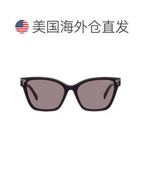 自营Tumi灰色蝴蝶女士太阳镜STU512 0BLA 56-Multi 美国奥莱直发