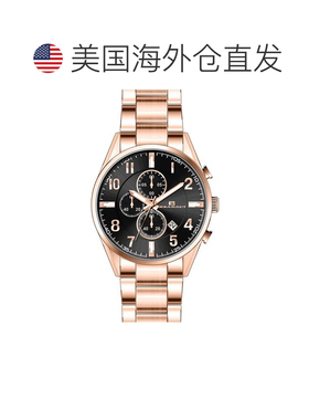 自营Oceanaut Men's Escapade Black Round 46mm - black 美国奥