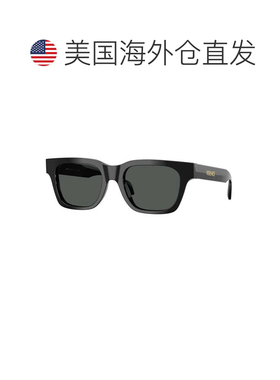 自营versaceVE4486F GB1/87闪亮黑色/深灰色-闪亮黑色 美国奥莱直
