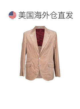 自营Brunello Cucinelli Cotton Men's Blazer - beige 美国奥莱