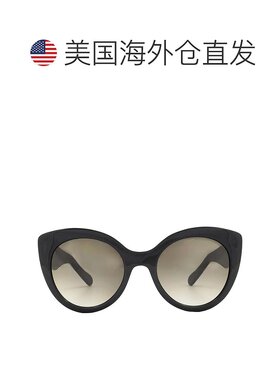 自营Salvatore Ferragamo Grey Butterfly Ladies Sunglasses SF9