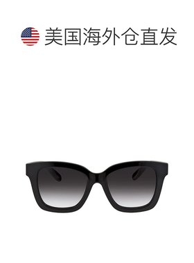 自营Salvatore Ferragamo Grey Gradient Square Ladies Sunglass