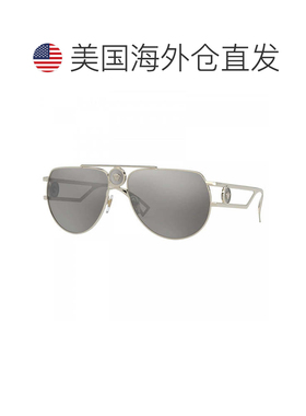 自营versaceVE2225 12526G Pale Gold/Light Grey Mirror Silver