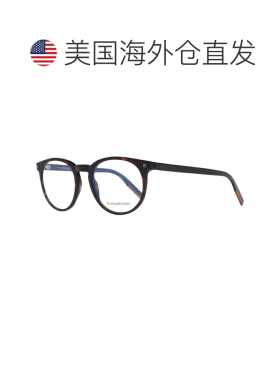 自营Ermenegildo Zegna Plastic Glasses Men's (Frames) - brown