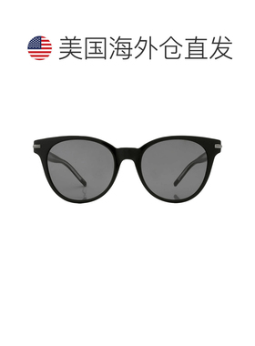 自营Hugo Boss Grey Oval Ladies Sunglasses BOSS 1267/S 0807/I