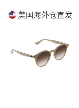 自营ray-banRay Ban Brown Gradient Round Men's Sunglasses RB2