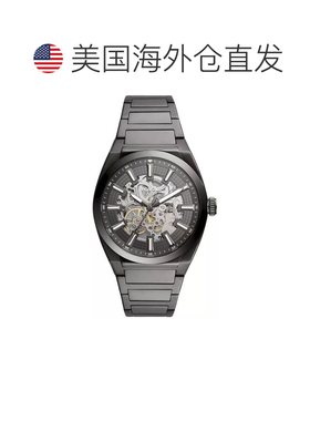 自营Fossil Men's Everett Grey Dial Watch - grey 美国奥莱直发