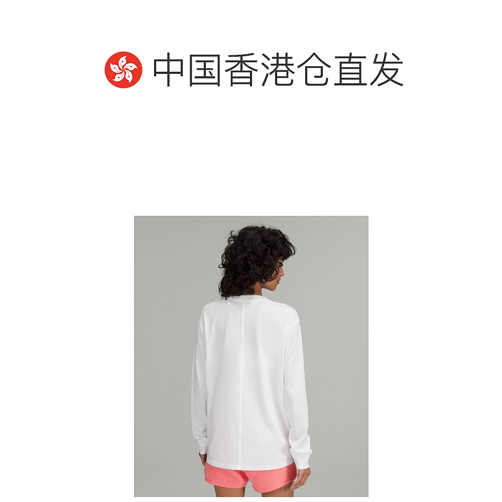 香港直邮潮奢 Lululemon女士 All Yours長袖上衣 LW3FSLS-图1