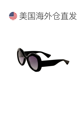 自营Moschino女式54毫米黑色太阳镜-黑色 美国奥莱直发