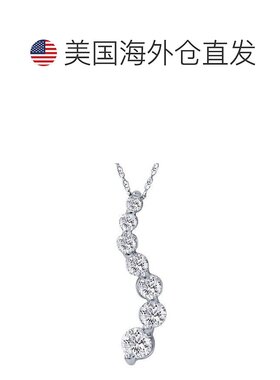 自营 pompeii32 克拉巨大钻石旅程吊坠 14K 白金 - 14k 白金 美国