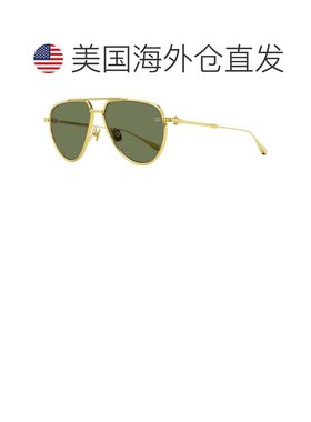 自营Valentino Unisex Titanium Pilot Sunglasses VLS-133 A Gol